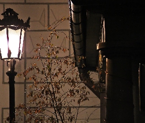 Latarnia, Noc, Rynny, Budynek, Świecąca