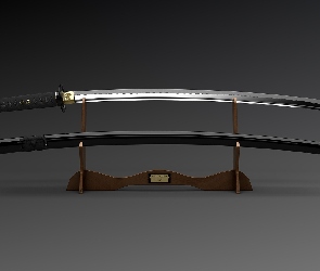 Miecz, Pochwa, Samurajski