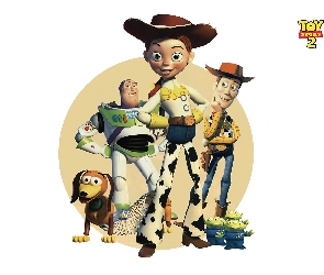 Toy Story 2, Bohaterowie