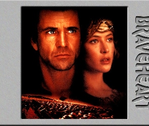 Mel Gibson, Sophie Marceau, Braveheart