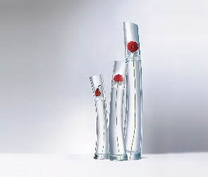 perfumy, maki, Kenzo, flakony