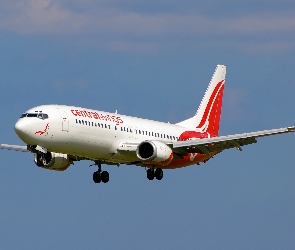 Boeing 737, Podróż, Samolot