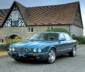 Niebieski, Jaguar XJ