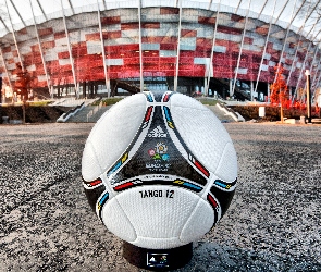Polska, Warszawa, Piłka, Stadion Narodowy