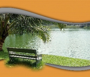 Park, Jezioro