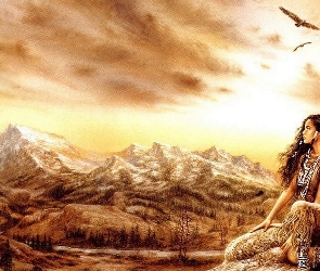 Góry, Ptaki, Indianka