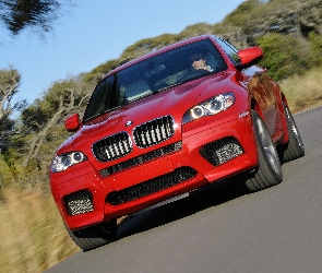 Czerwone, X6, BMW