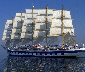 Żaglowiec, Royal Clipper, Fregata, Pięciomasztowa