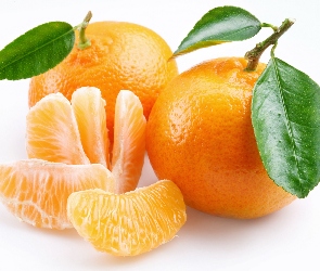 Owoce, Ćwiartki, Pomarańcze