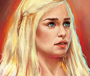 Kobieta, Emilia Clarke, Blondynka