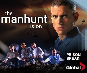 pościg Wentworth Miller, uciekinierzy, Prison Break, Skazany na śmierć