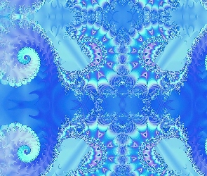 Fraktale, Spirale, Abstrakcyjne, Wzory