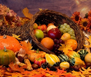 Jesieni, Owoce, Dary