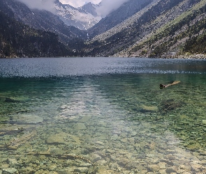 Jezioro, Kamienie, Góry