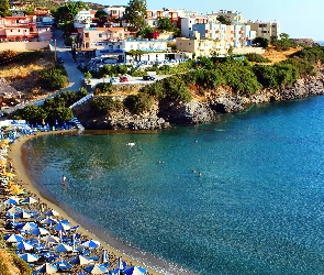 Grecja, Kreta, Morze, Plaża