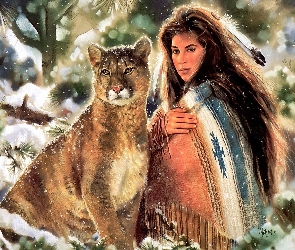 Puma, Art, Indianka