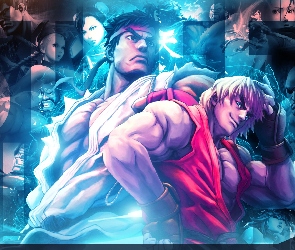 Street Fighter X Tekken, Postacie, Ken, Ryu