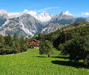 Dolina, Dom, Góry