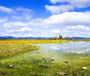 Łąka, Rozlewisko, Góry