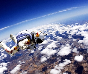 Kosmonauta, Felix Baumgartner, Skoczek