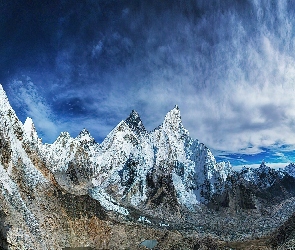 Everestu, Region, Widok, Na