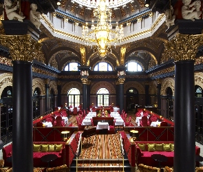 Restauracja, Żyrandol, Hotel