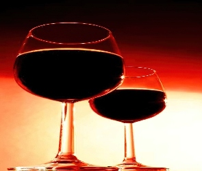 lampki, czerwone wino, Wina