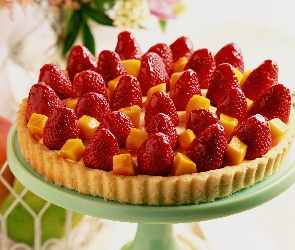 Tarta, Truskawkowa, Tortownica