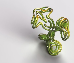 Abstrakcja, 3D, Grafika