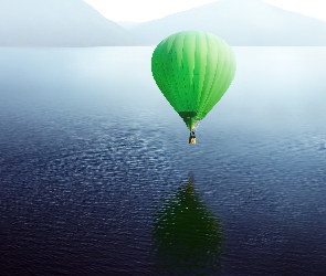 Balon, Woda, Zielony
