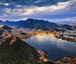 Wzgórza, Brazylia, Miasto, Rio De Janeiro