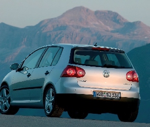 Volkswagen Golf 5, Srebrny