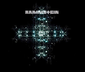 Rammstein, świetlany krzyż