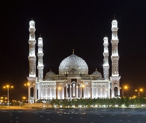 Astana, Meczet, Oświetlony