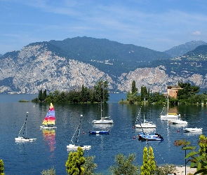Jezioro, Łodzie, Góry