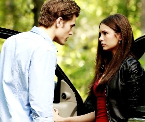 Nina Dobrev, Paul Wesley, Pamiętniki wampirów, The Vampirie Diaries