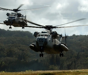 Śmigłowce, Super Stallion, Lądowisko