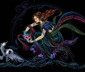 Fantasty, Kobieta, Grafika