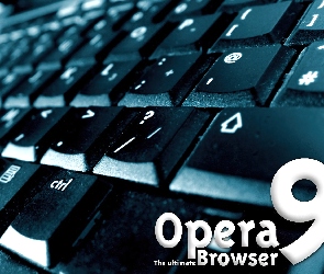 klawiatura, Opera, laptop