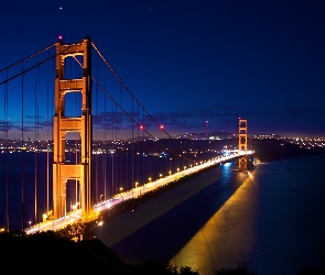 Most Golden Gate, Oświetlony