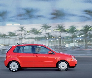 Czerwony Volkswagen