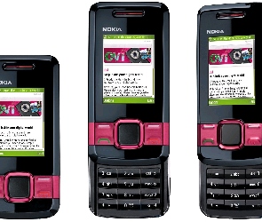 Niebieska, Różowa, Nokia 7100, Granatowa
