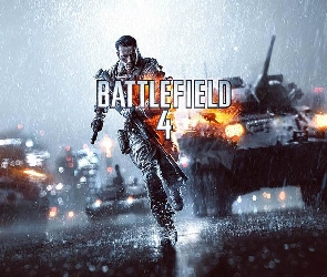 Battlefield 4, Broń, Pojazdy, Deszcz, Żołnierz