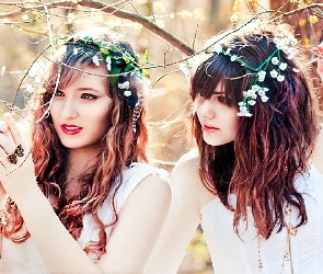 Las, Kobiety
