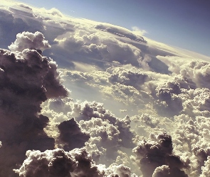 Chmury, Obłoki, Niebo
