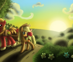 Applejack, Applebloom, Big Macintosh