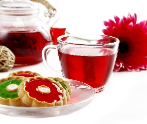 Herbatka, Babeczki