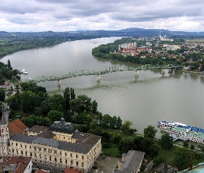 Węgry, Dunaj, Most, Maria Valeria