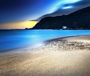 Plaża, Zachód