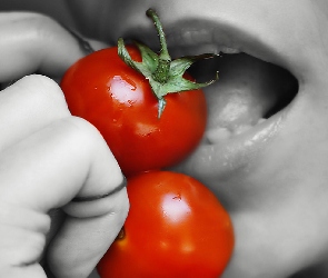 Czerwone, Usta, Pomidory